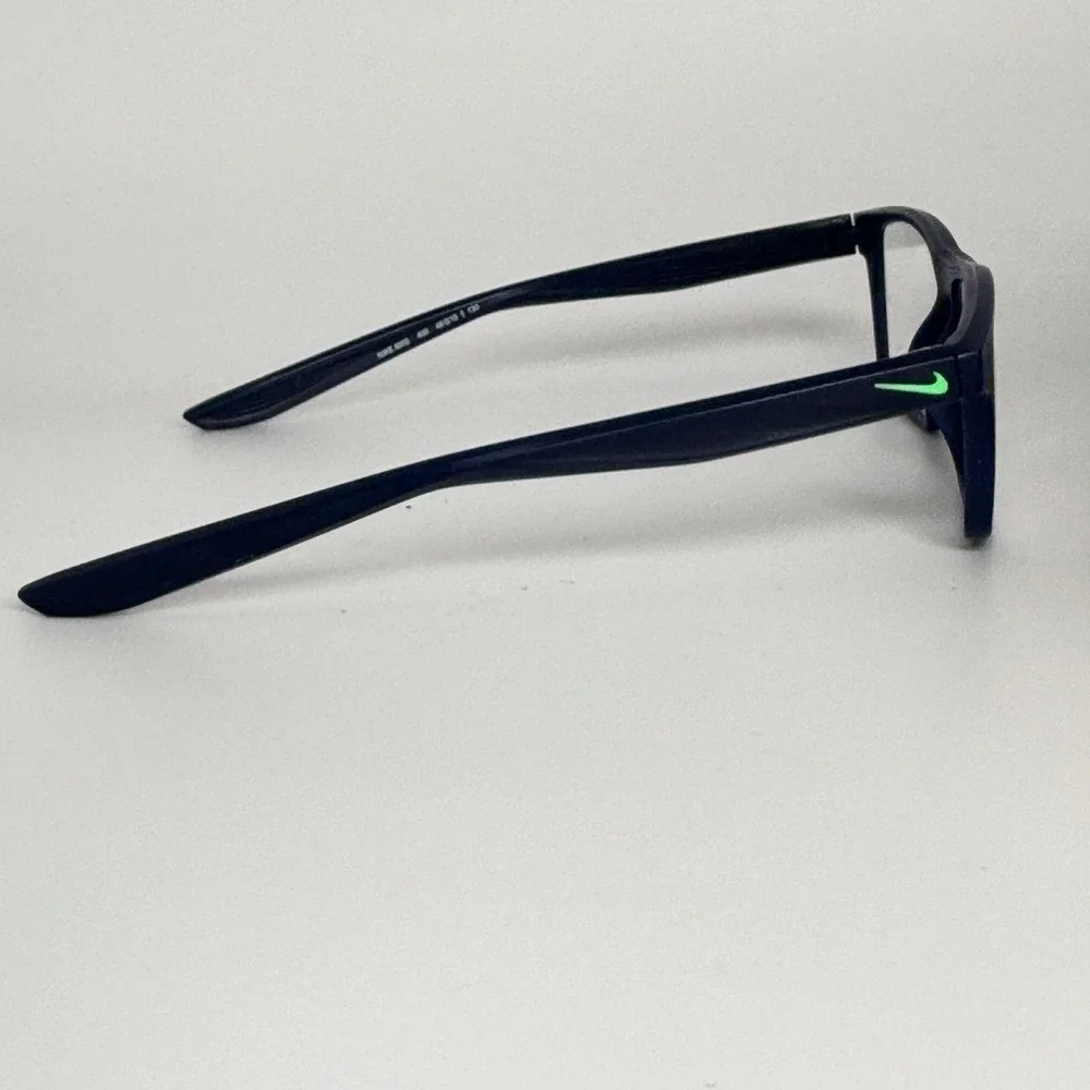 Nike 5002 400 Matte Navy Blue Lime Green Eyeglasses‎ Frames 48-15-130 22008